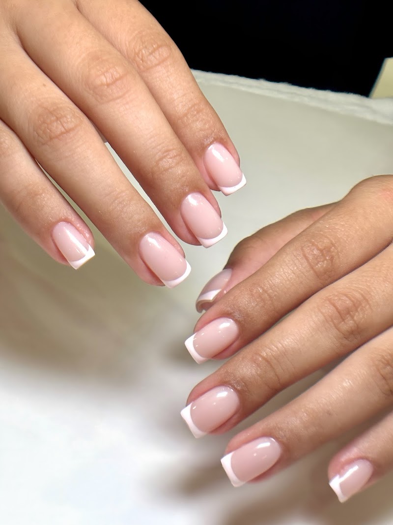 Wedding Nails nail design by Libni Nails Studio in Miami