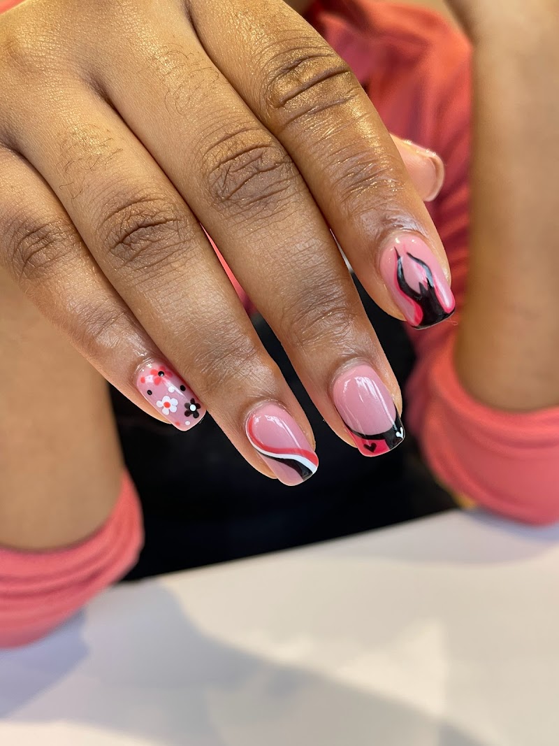 Chrome Nails nail design by Harmless Beauty (within Design Room hairdressers)