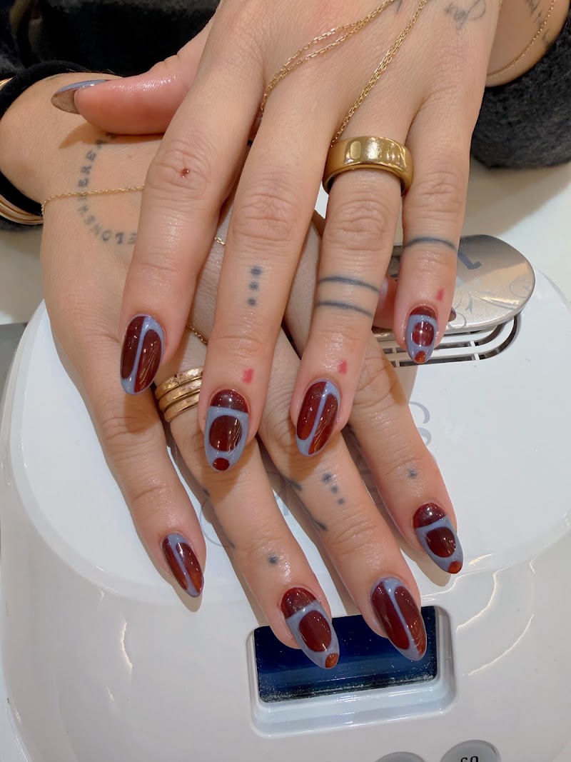 Marble Nails nail design by NAIL AUG