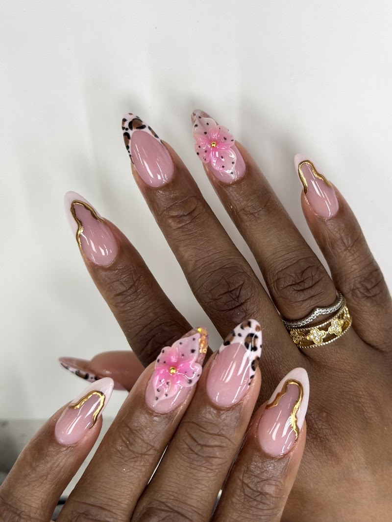 Pastel Nails nail design by Passion Nail salon & Spa inc Bronx
