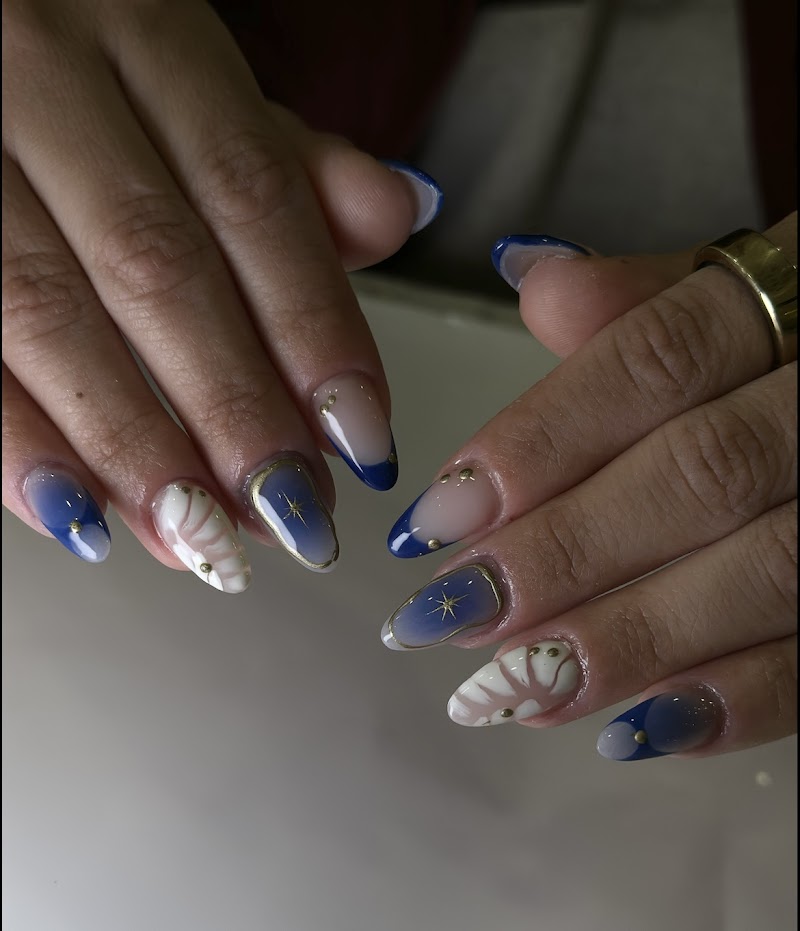 French Tips at Nail'd It Astoria in New York