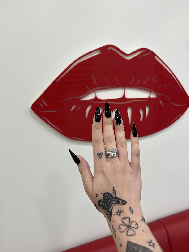 French Tips at Nail'd It Astoria in New York