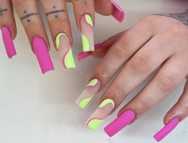 Glitter Nails nail design by COCO HAIR AND NAILS SPA LLC