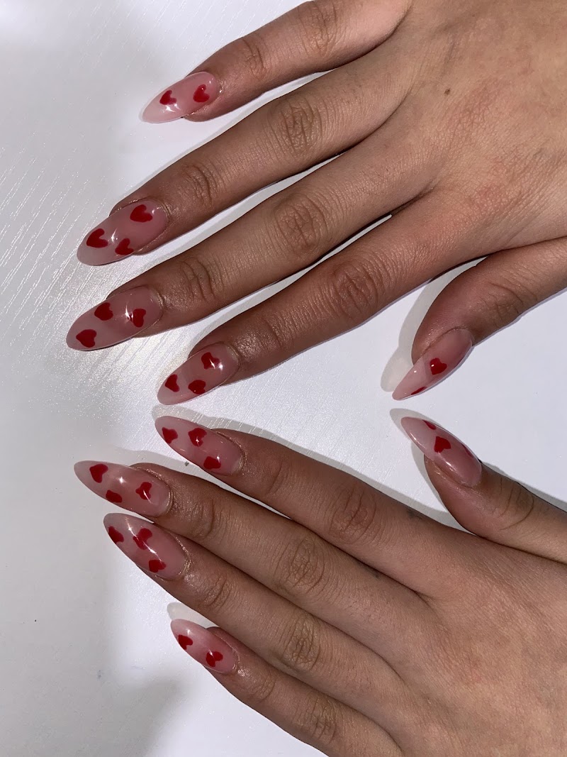 Gel-X nail design by Aurora Nail Spa in New York