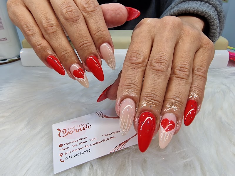 Boho Nails nail design by The Nails Corner in London