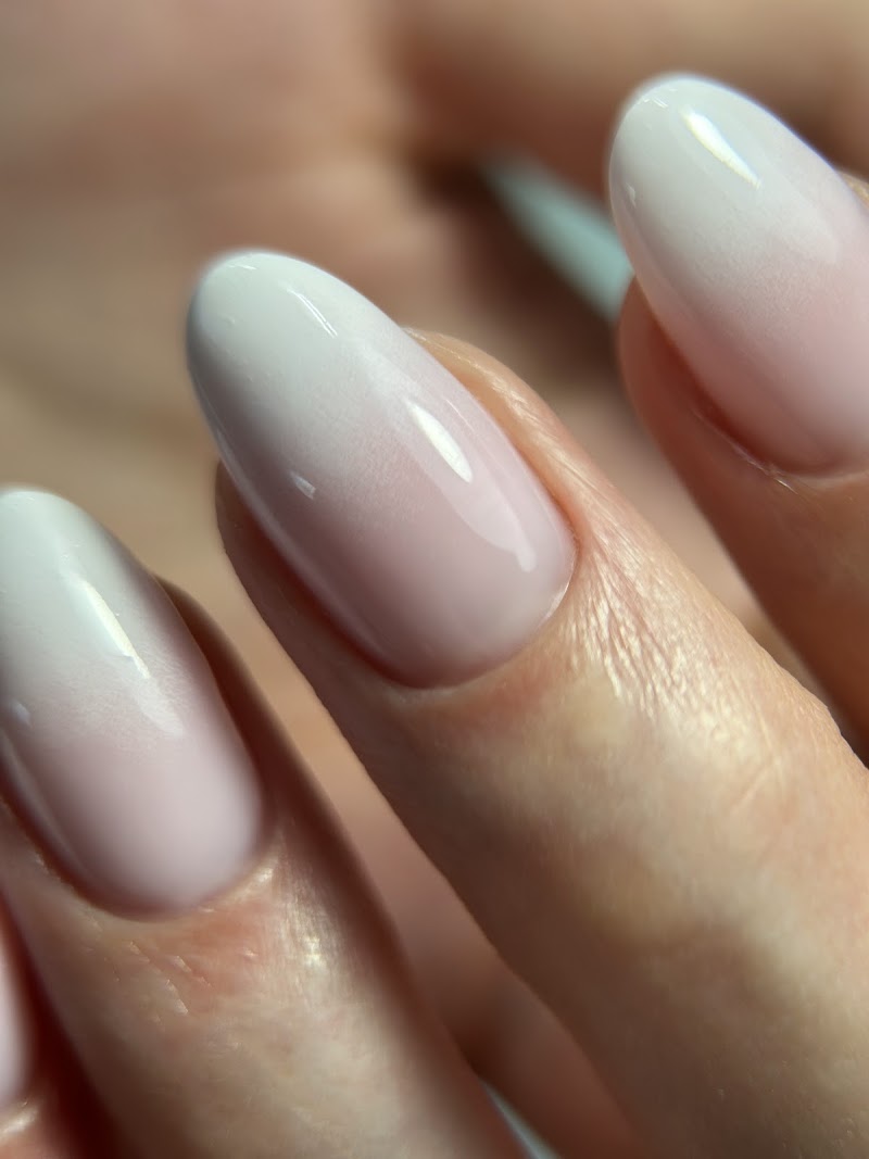 Russian Manicure nail design by Miami Nails Atelier - Ukrainian/ Russian manicure and pedicure Brickell in Miami