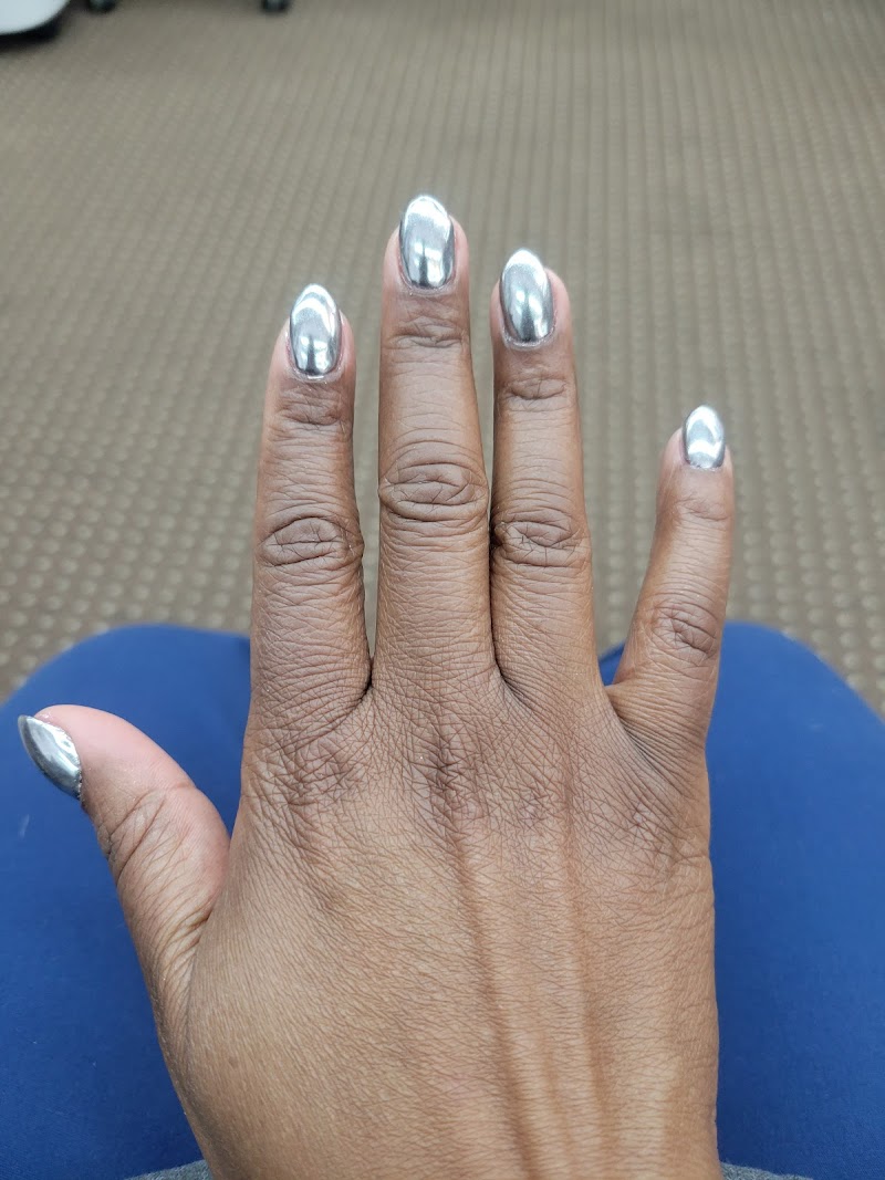 Holographic Nails nail design by Venus B Nails