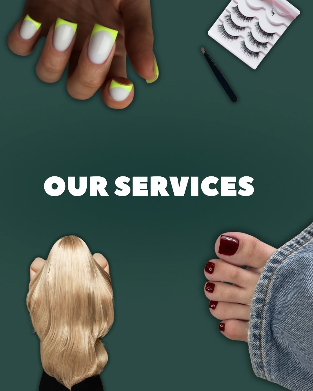 Russian Manicure nail design by YB Professional in Los Angeles