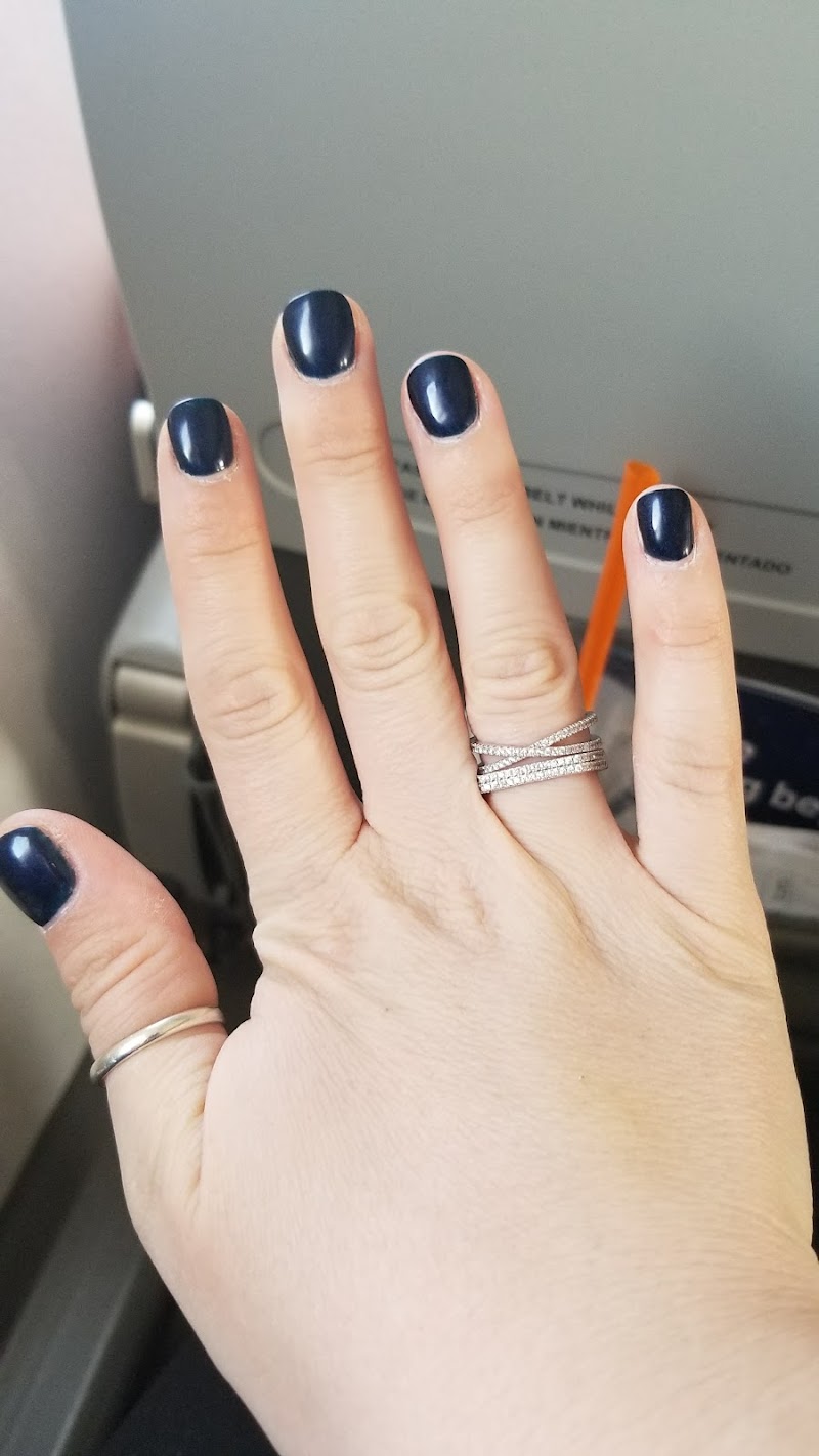 Fall Nails nail design by Marina's Nails On 5th in New York