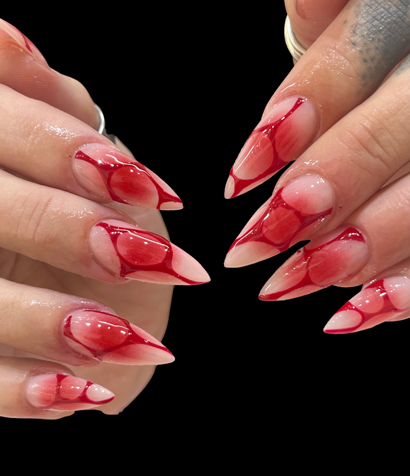 Boho Nails nail design by KW Nail Lab in London