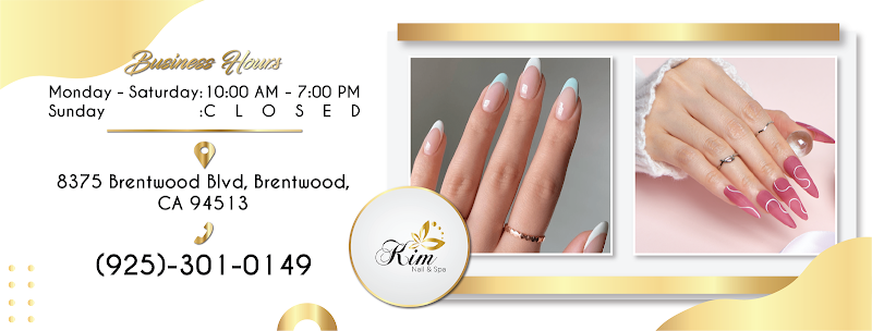 French Tip Nails nail design by Nail and Spa by Kim in Los Angeles