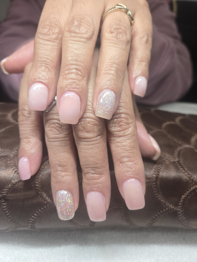 Spring Nails nail design by Beautiful Moon Spa in New York