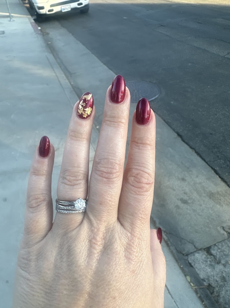 Gel-X nail design by Bellacures Nail Salon, Studio City in Los Angeles