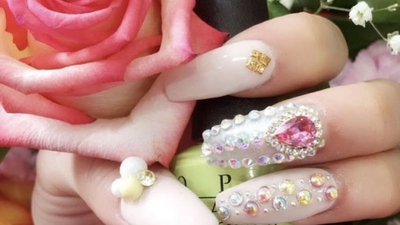 3D Nail Art at Msq Nail SPA in New York