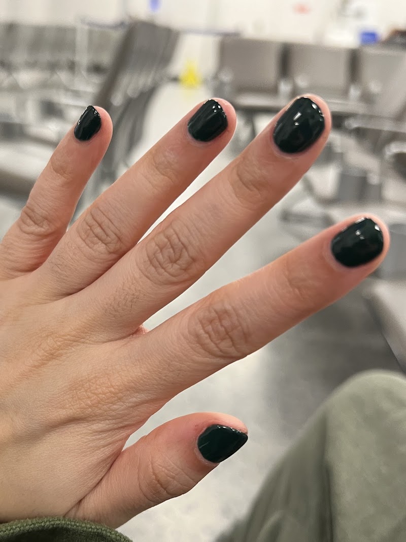 Coastal Nails nail design by Honey Nails Salon in New York