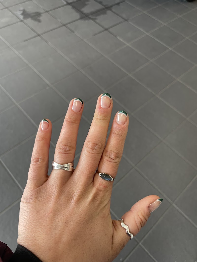 French Tips at Cozy Nail Salon INC in New York