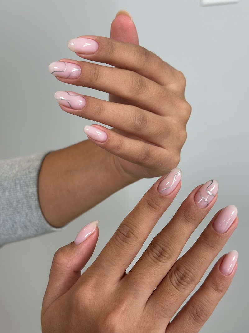 French Tips at Nail Mania in New York