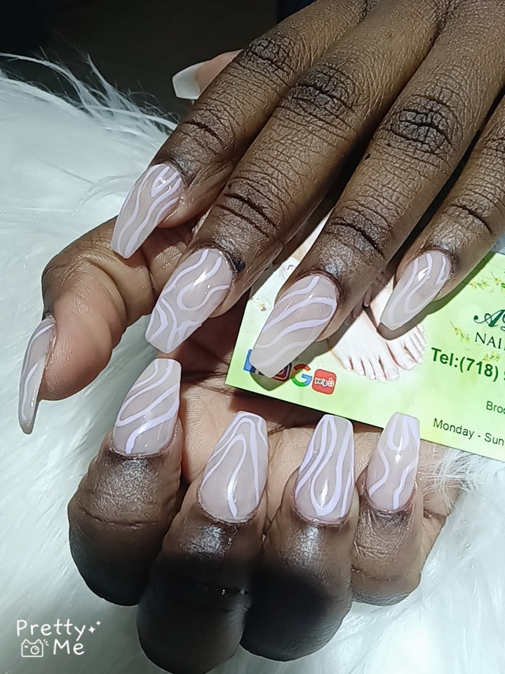 Boho Nails nail design by Adir Nail & Spa in New York