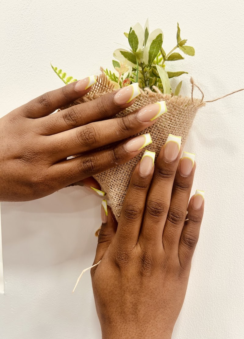 BIAB nail design by Blissful Nail Studio in London