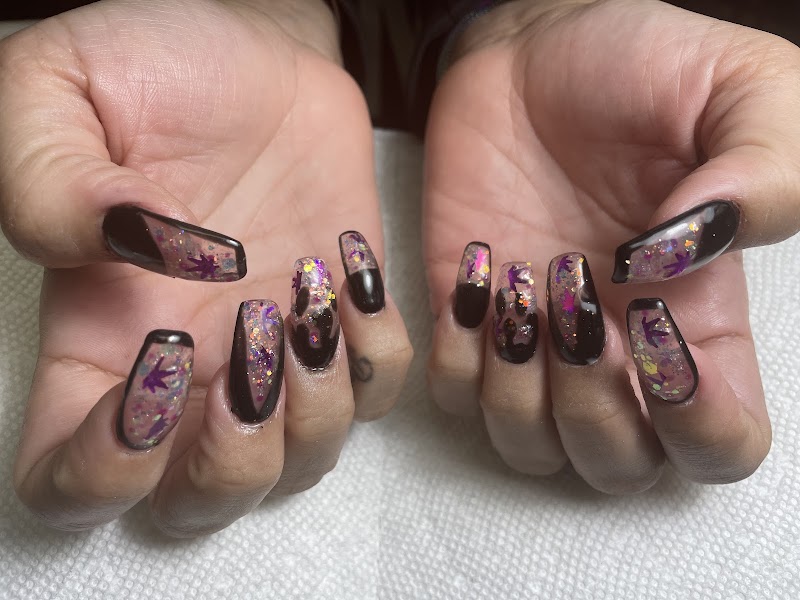 Abstract Nails nail design by C C Pretty Nails