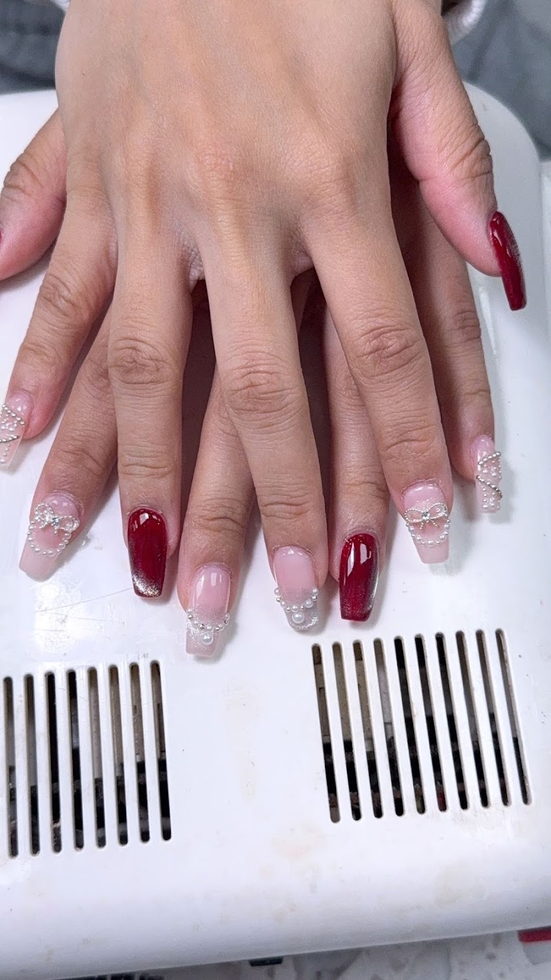 Abstract Nails nail design by C C Pretty Nails