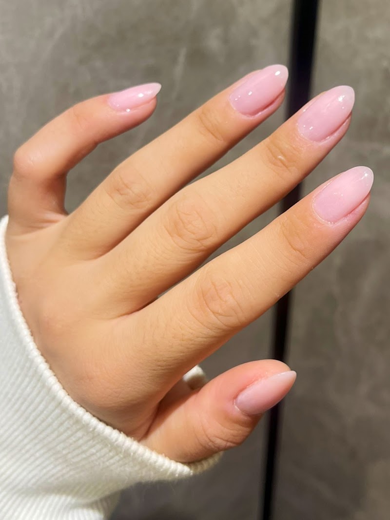 French Tips at Sisa Nail Salon in New York