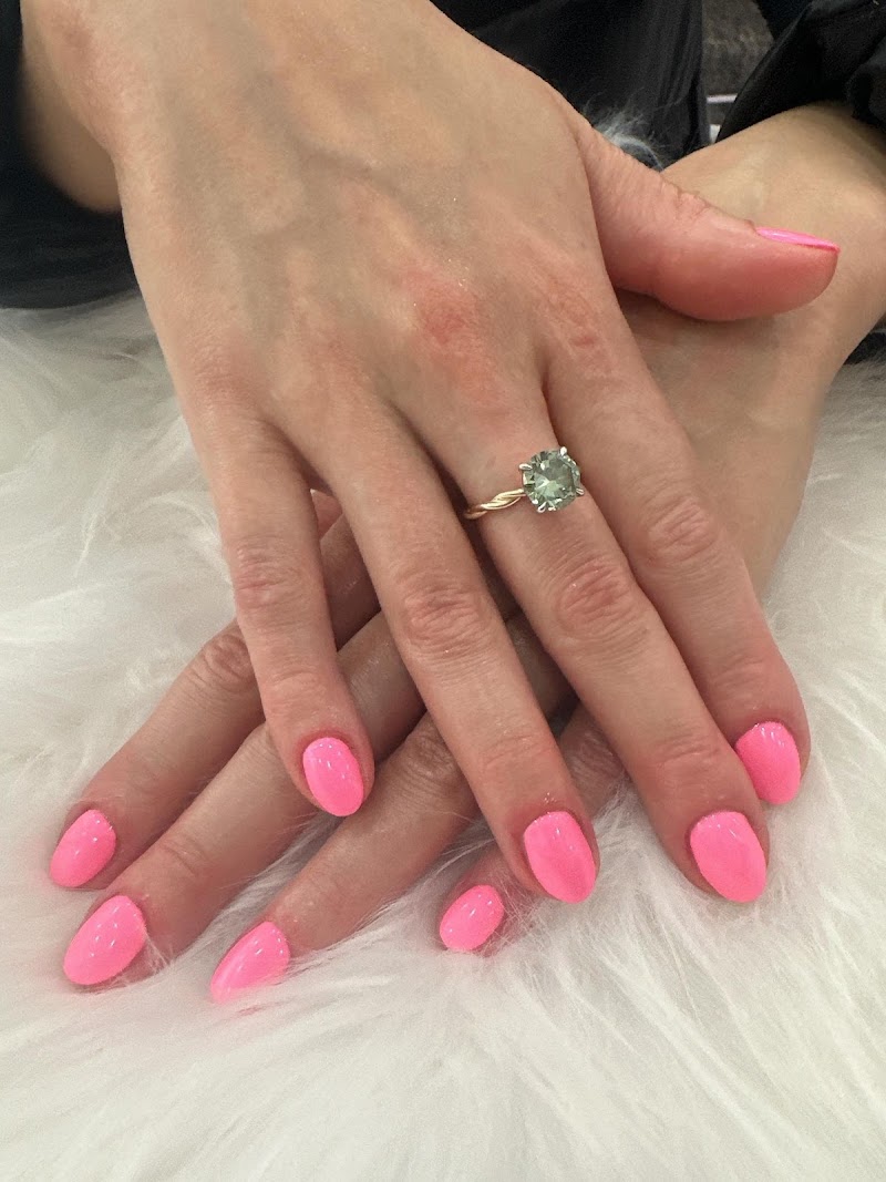 Neon Nails nail design by Forever Young Nail & Spa NYC in New York