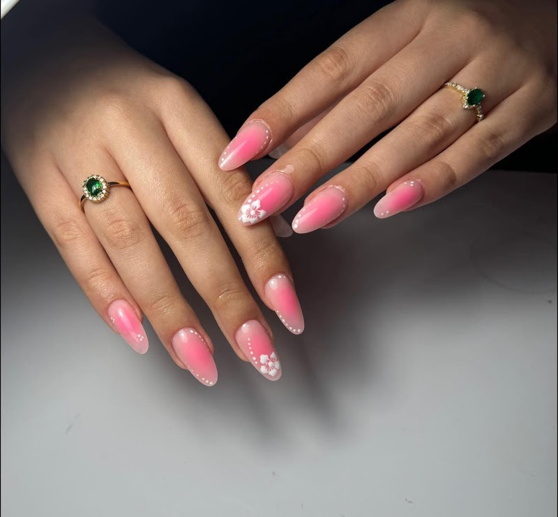 Neon Nails nail design by Forever Young Nail & Spa NYC in New York