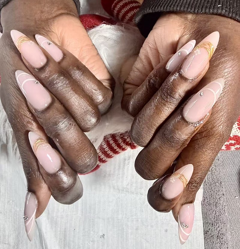 Ombre Nails nail design by Forget Me Not Nails&Beauty in London