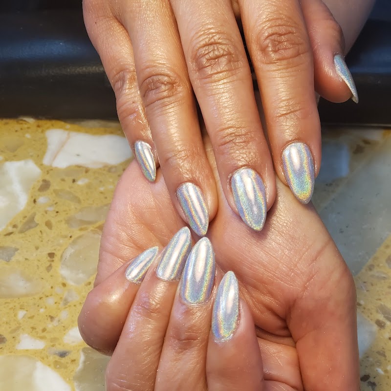 Pastel Nails nail design by Elegance Nails in New York