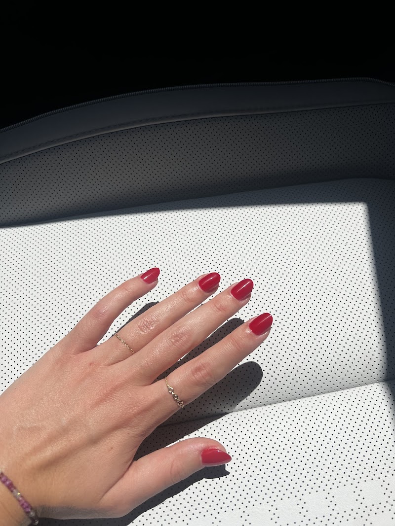 Square Nails nail design by Deluxe Nail Bar & Spa in Los Angeles