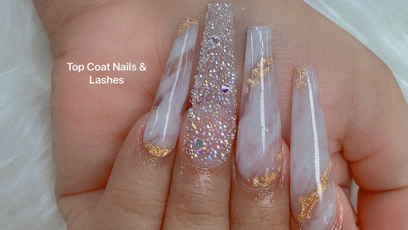 Nail Art at Top Coat Nails & Lashes in Los Angeles