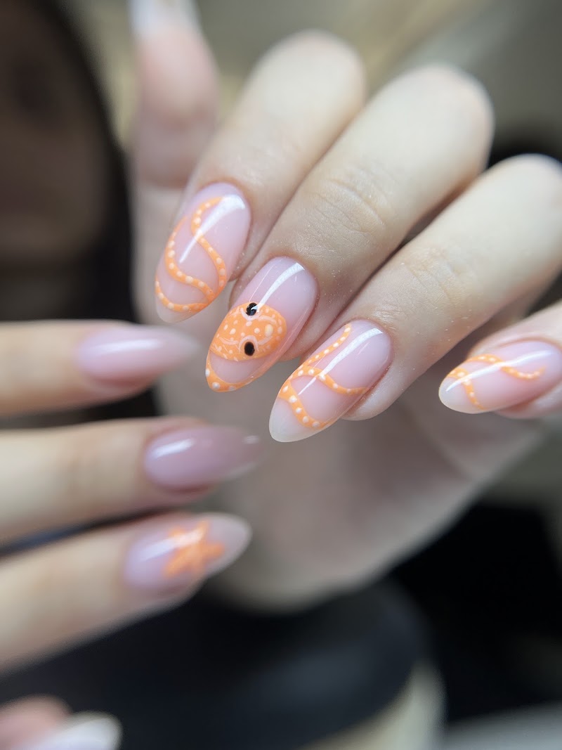 Valentine's Nails nail design by Say-It Nails in New York