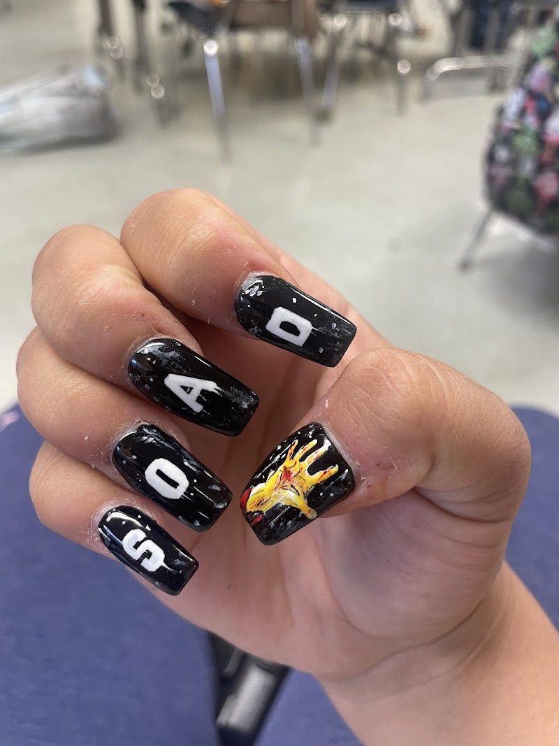 Halloween Nails nail design by Fairy's Nails 💅 in Los Angeles