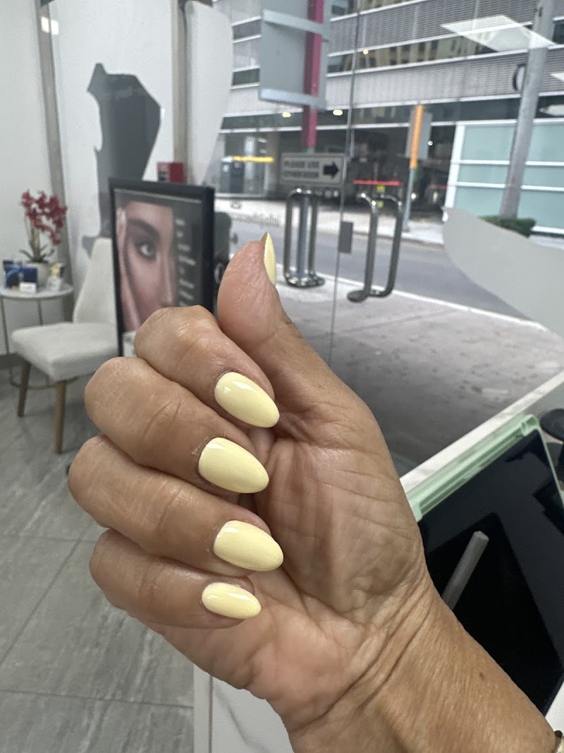 Neon Nails nail design by The Coco's Nails & Spa in Miami