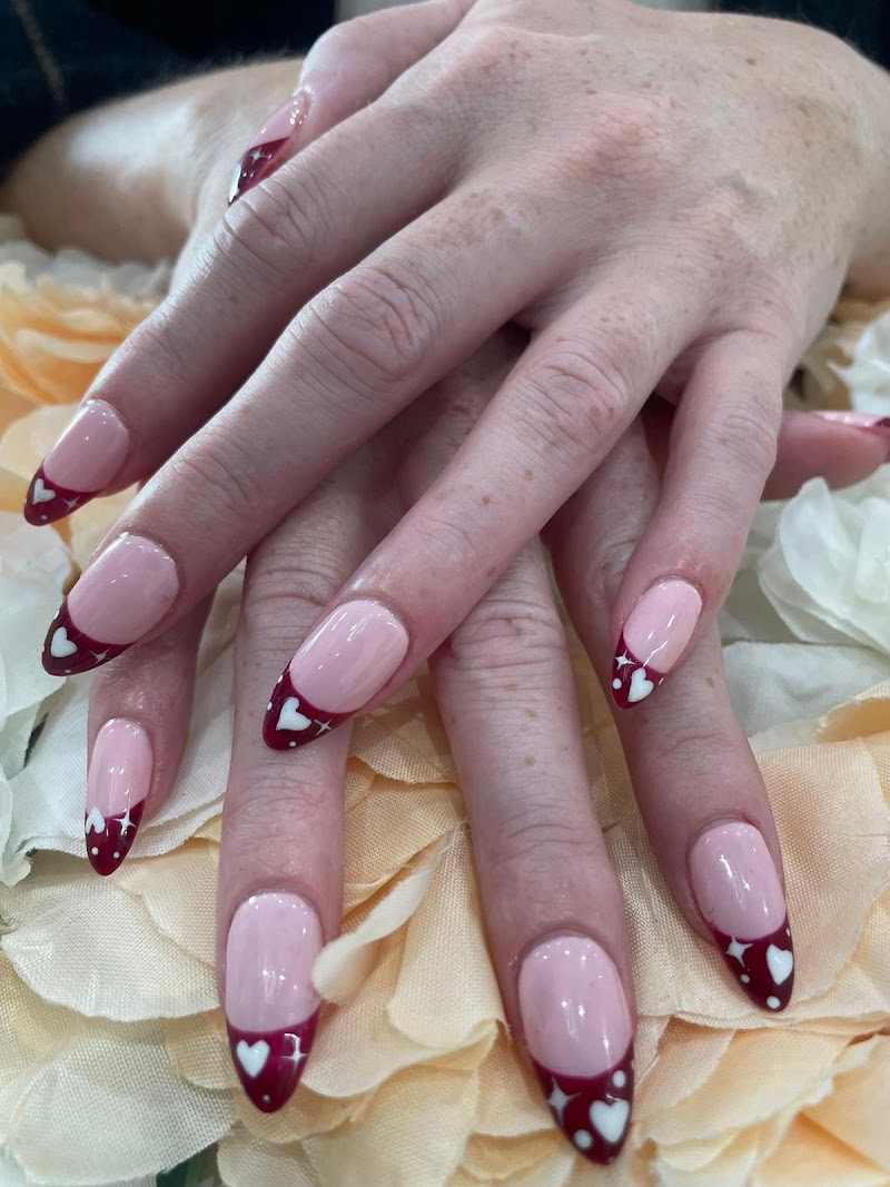 Gel-X nail design by Ibiza Nails & beauty in Los Angeles