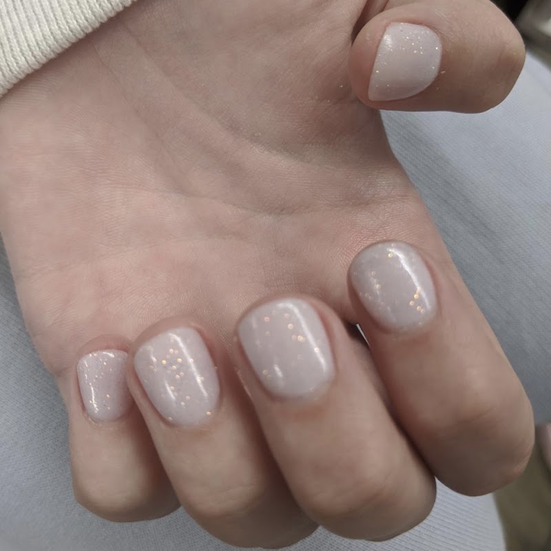 Holographic Nails nail design by Christie Nail Salon (Upper East on 70th st)