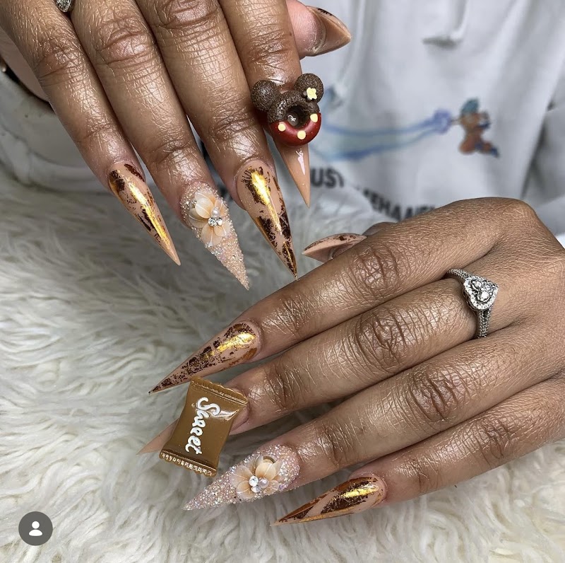 BIAB nail design by Sophia’s Beauty Care LLC in New York