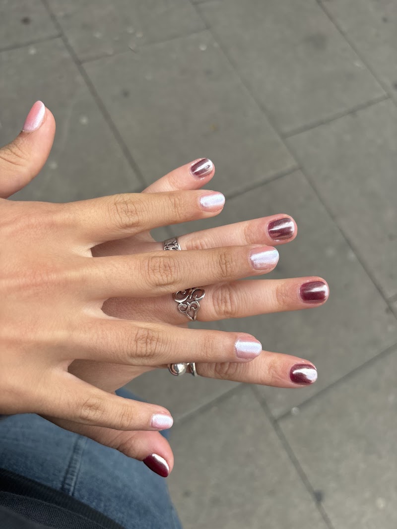 Dark Nails nail design by Million Nail Spa