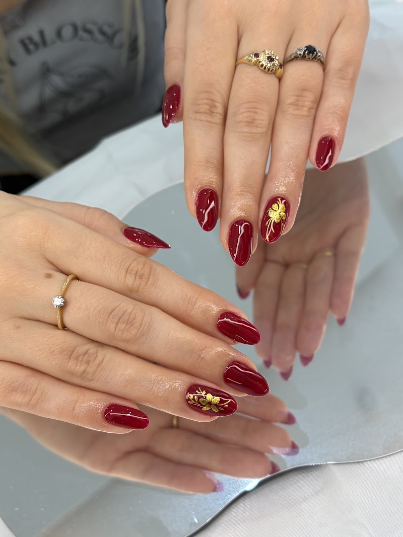 Dark Nails nail design by Million Nail Spa