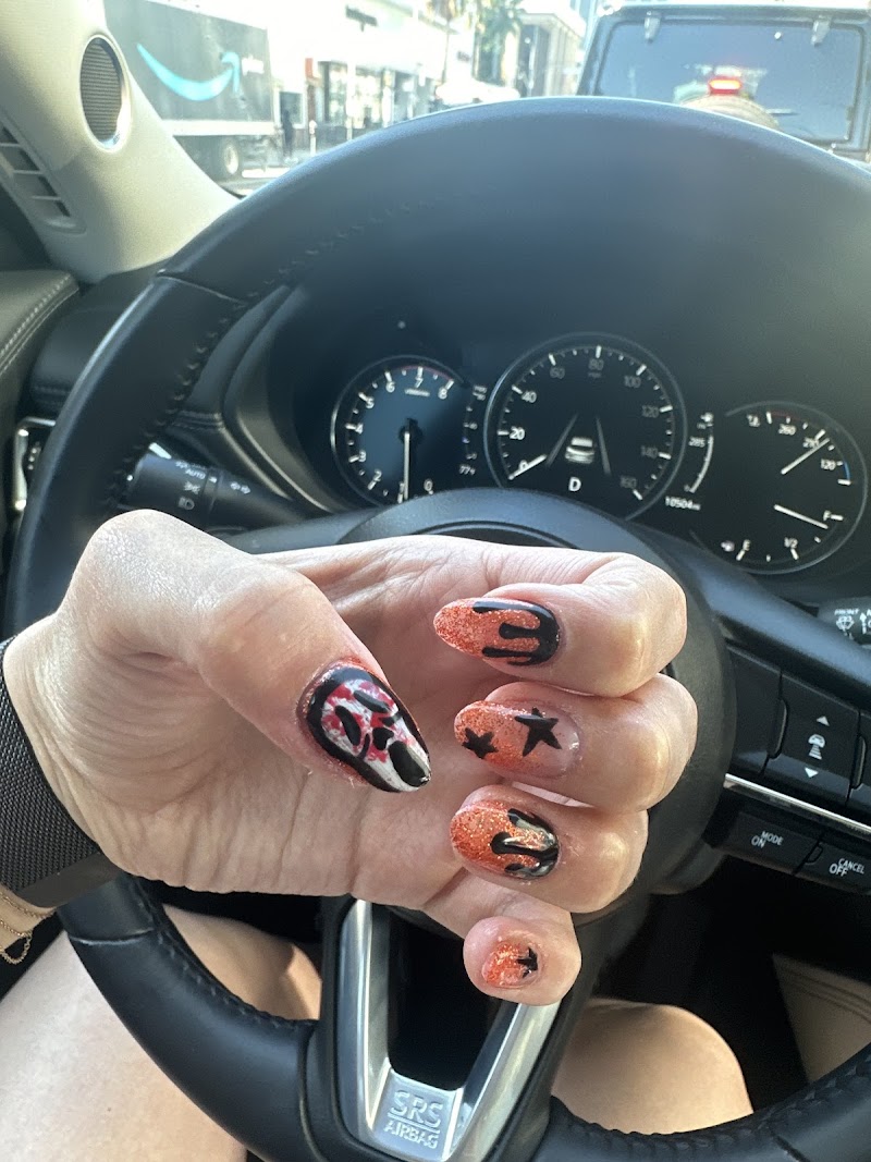 BIAB nail design by Summer Nailed It! in Los Angeles