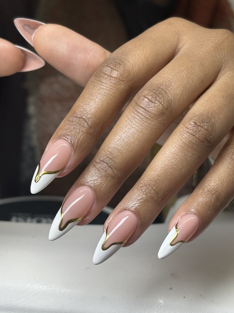 Gel-X nail design by L Artistry Nail Studio in New York