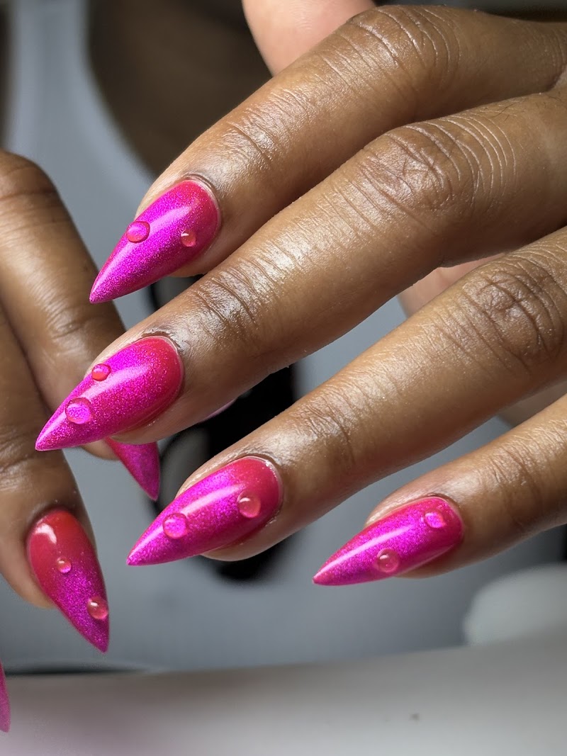 Gel-X nail design by L Artistry Nail Studio in New York