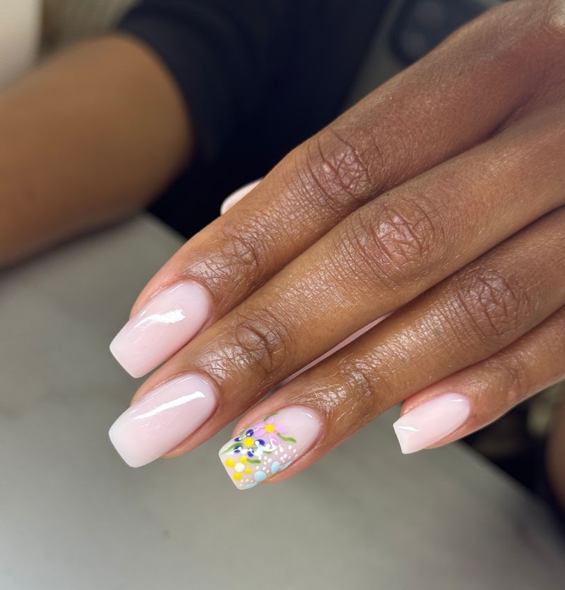 Pastel Nails nail design by Bliss Beauty Lounge: Russian Manicure Service