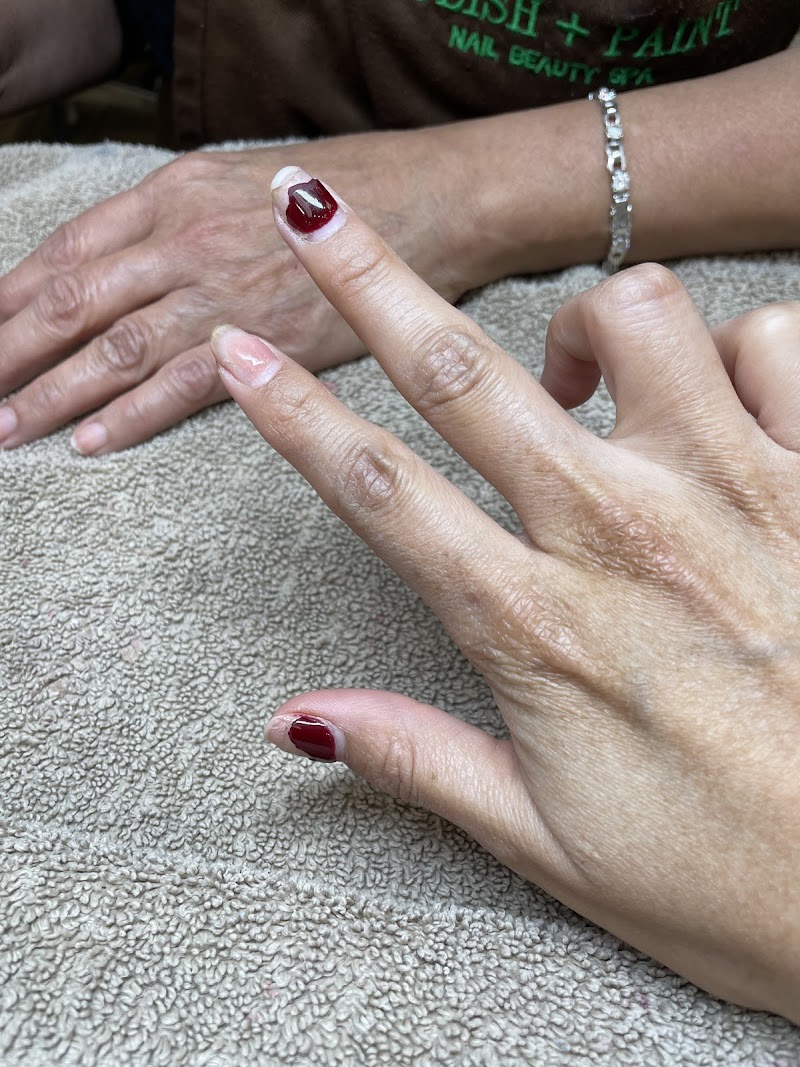 Geometric Nails nail design by Polish + Paint in Los Angeles