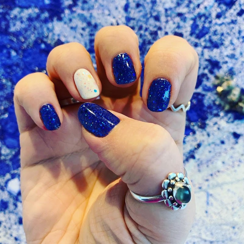 Abstract Nails nail design by CS Nails