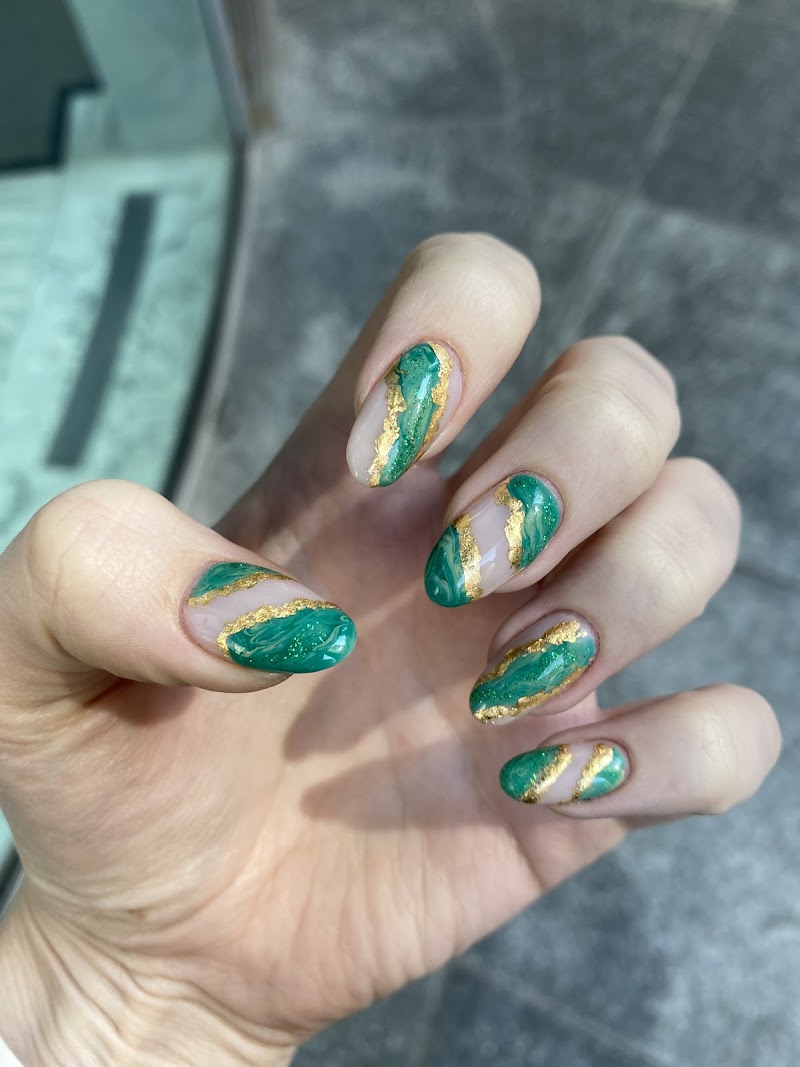 Gel-X nail design by How You Nail It Studio in Los Angeles