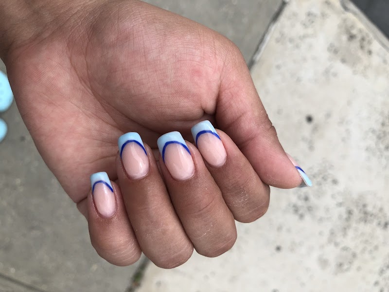 French Tips at Joli Paris Nails Inc. in New York