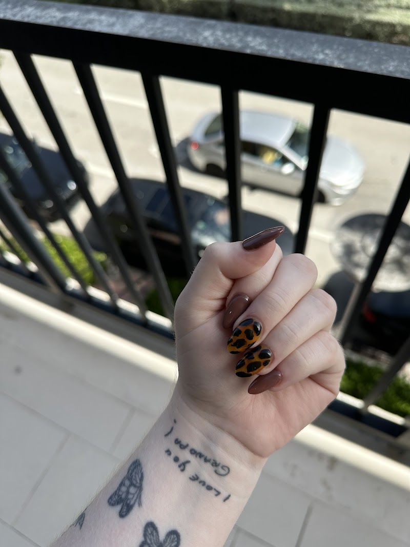 Winter Nails nail design by Sugarcoat Beauty Miami in Miami