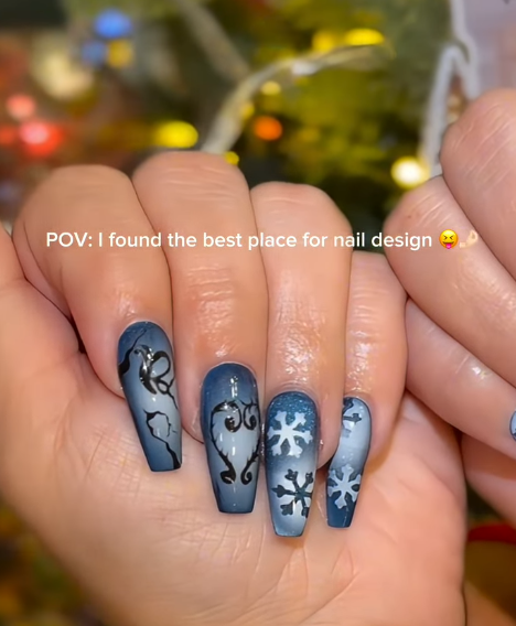 Nail Art at Nails on the Moon in Los Angeles